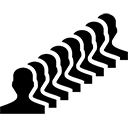 Millions of users icon